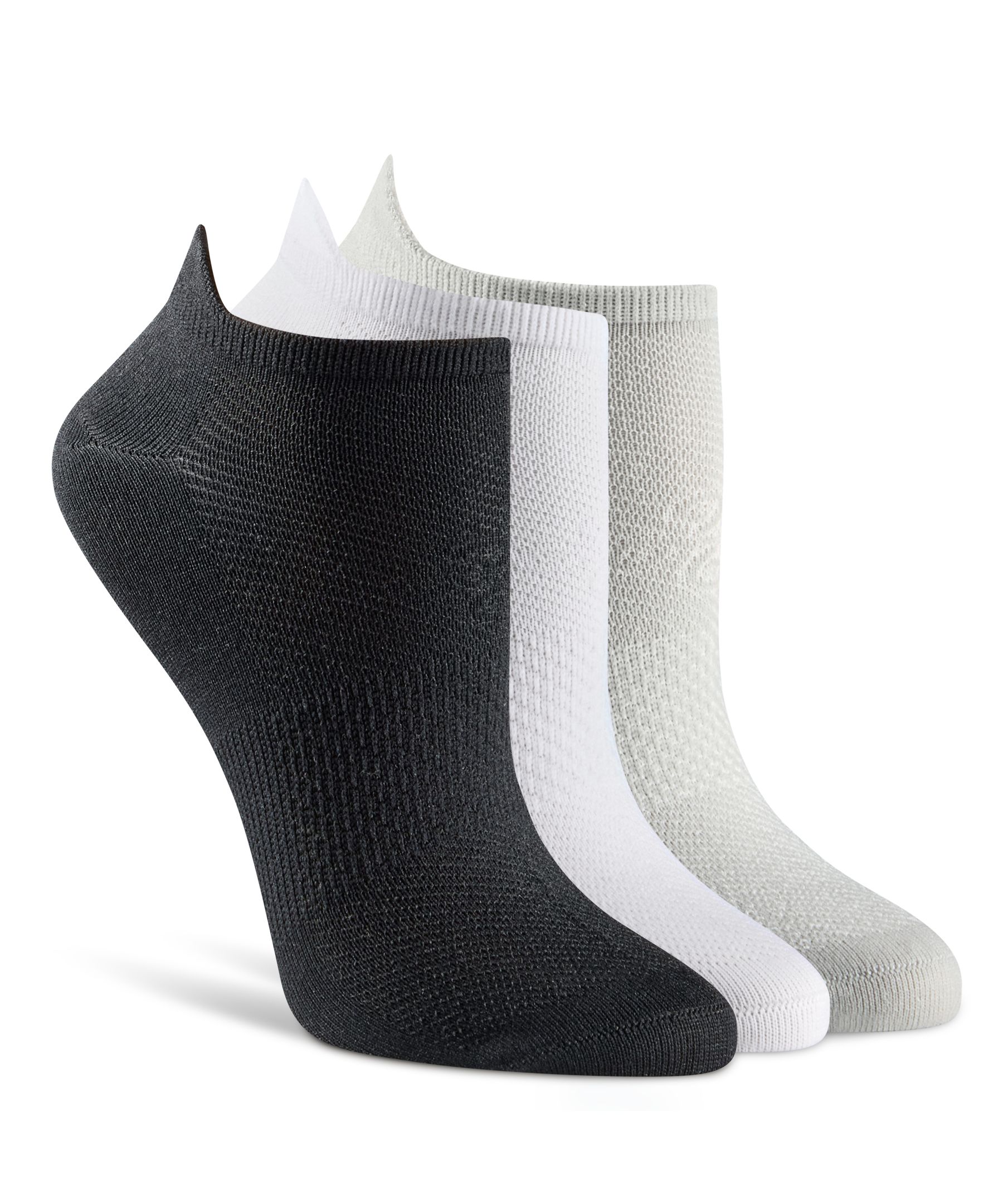 Shambhala Women's 3 Pack Microfibre Low Cut Sport Socks