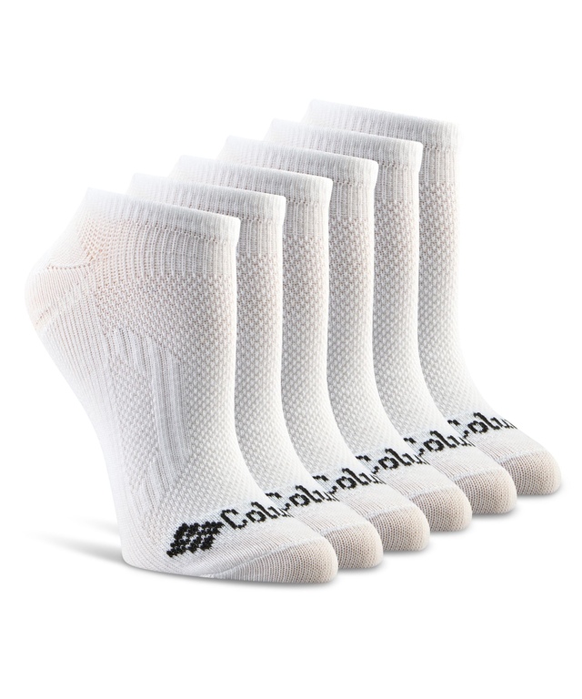 Columbia Women's 6PK Mesh No Show Socks