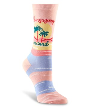 Mi-chaussettes en coton à motifs pour femmes, Denver Hayes