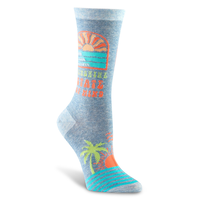 Mi-chaussettes en coton à motifs pour femmes, Denver Hayes