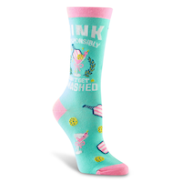 Denver Hayes Women's Crew Patterned Cotton Socks