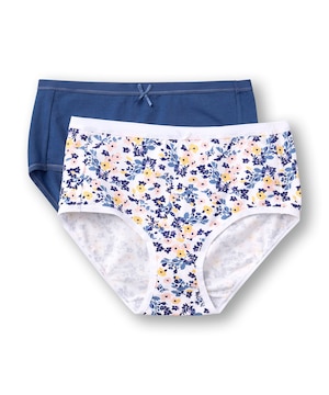 Caleçon moderne extensible en coton LCP pour femmes, Denver Hayes, paquet de 2