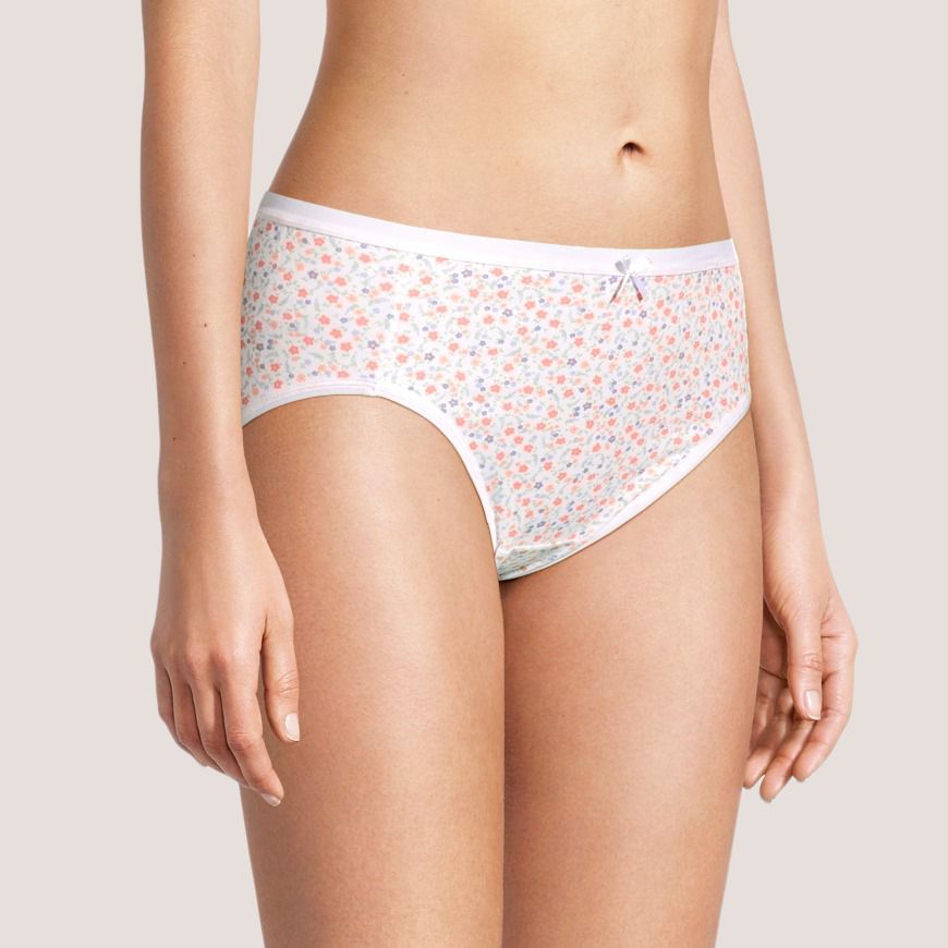 Denver Hayes Women's 2 Pack PFP Cotton Stretch High-Cut Underwear