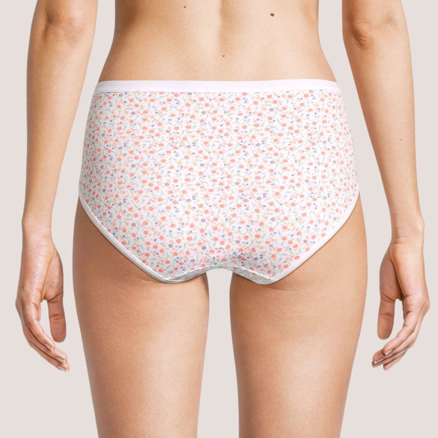 Denver Hayes Women's 2 Pack PFP Cotton Stretch High-Cut Underwear