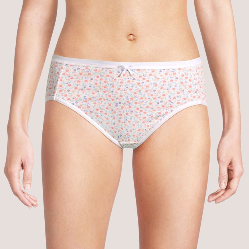 Denver Hayes Women's 2 Pack PFP Cotton Stretch High-Cut Underwear