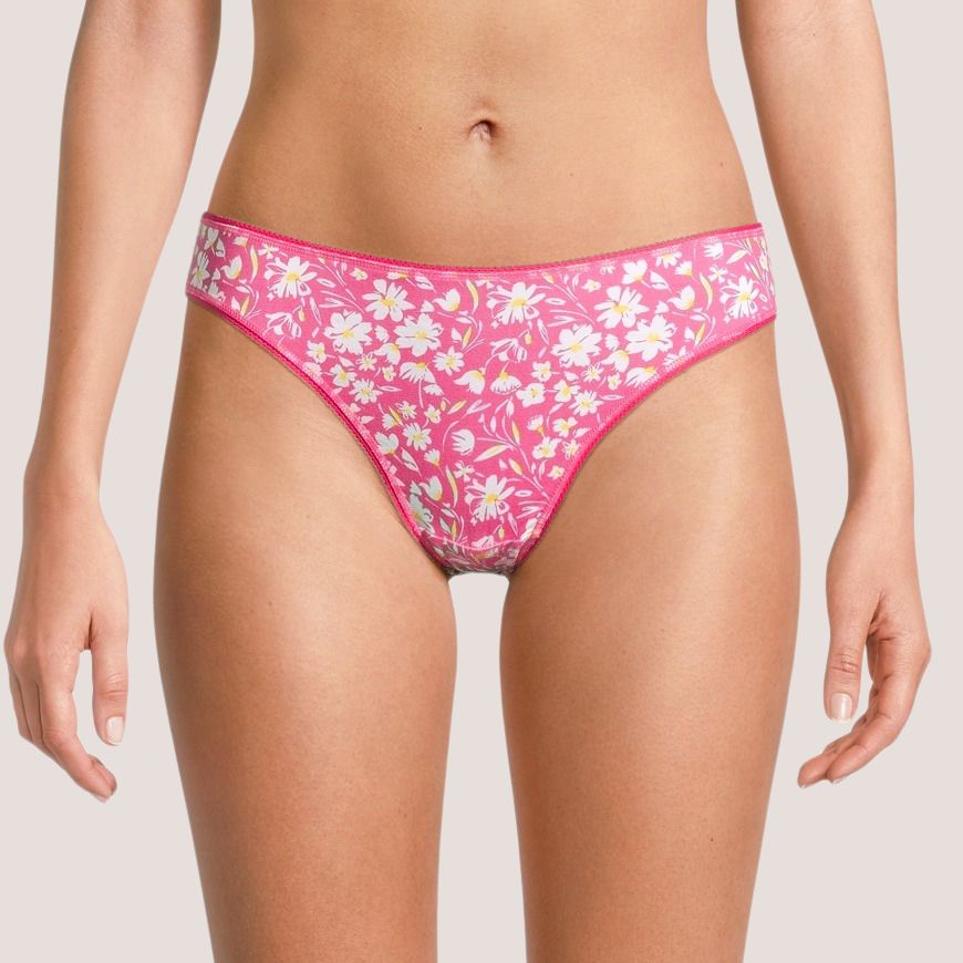 Denver Hayes Women's 5 Pack Cotton Stretch Bikini Underwear