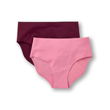 Denver Hayes Women's 2 Pack Invisible Brief Underwear Front_Flat
