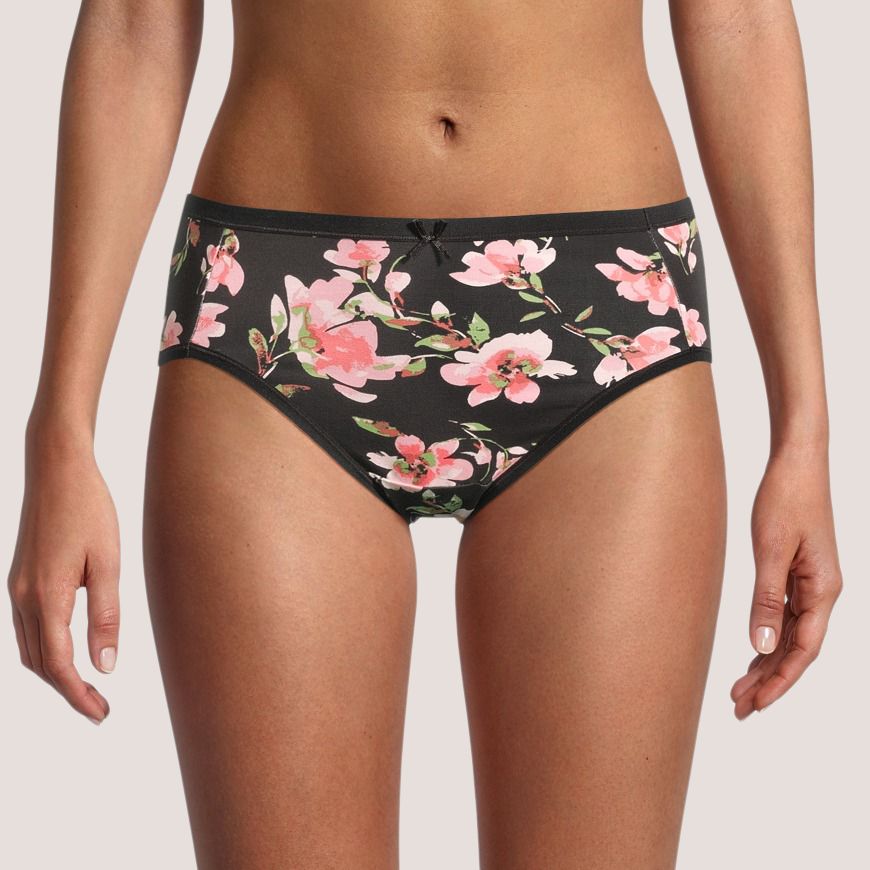 Denver Hayes Women's 2 Pack PFP Cotton Stretch High-Cut Underwear