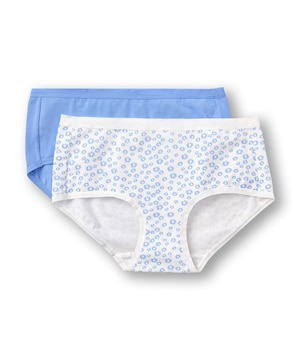 Culotte à taille basse extensible en coton LCP pour femmes, Denver Hayes, paquet de 2