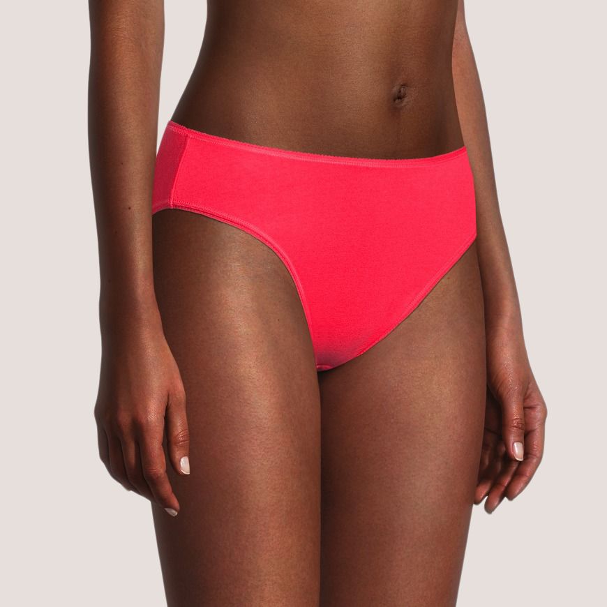 Denver Hayes Women's 5 Pack Cotton Stretch High-Cut Underwear