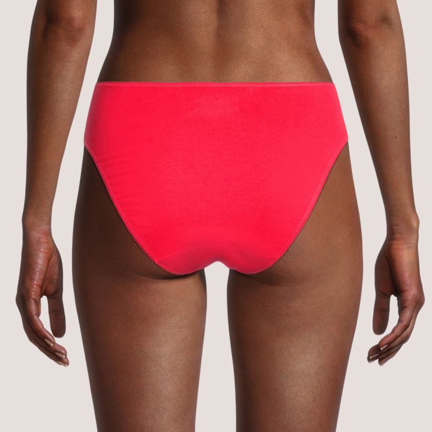 Denver Hayes Women's 5 Pack Cotton Stretch High-Cut Underwear