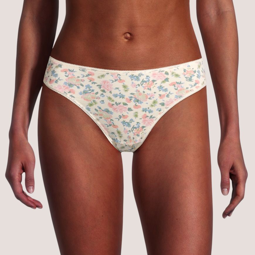 Culotte bikini en coton extensible pour femmes, Denver Hayes, paquet de 5