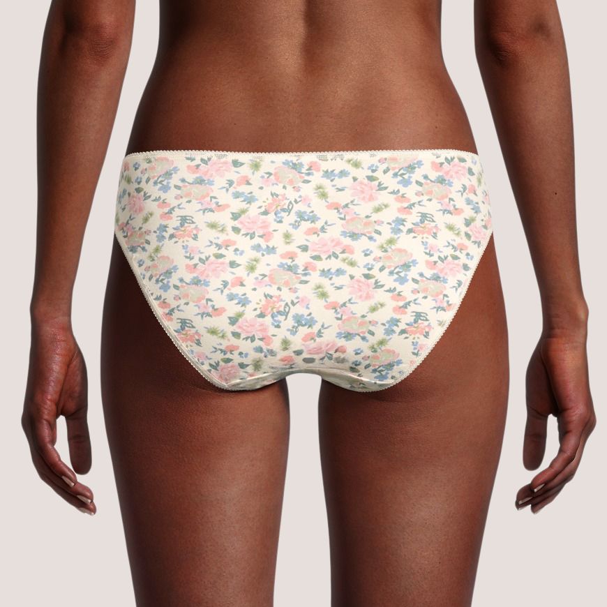 Culotte bikini en coton extensible pour femmes, Denver Hayes, paquet de 5