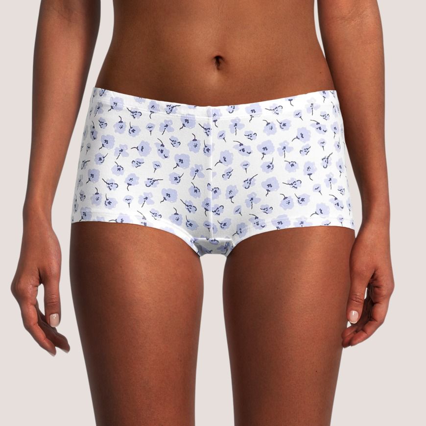 Denver Hayes Women's 3 Pack Cotton Stretch Boyshort Underwear