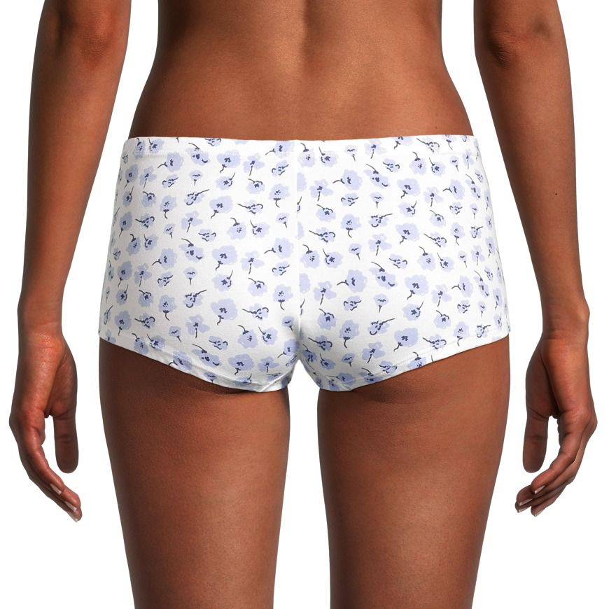 Denver Hayes Women's 3 Pack Cotton Stretch Boyshort Underwear