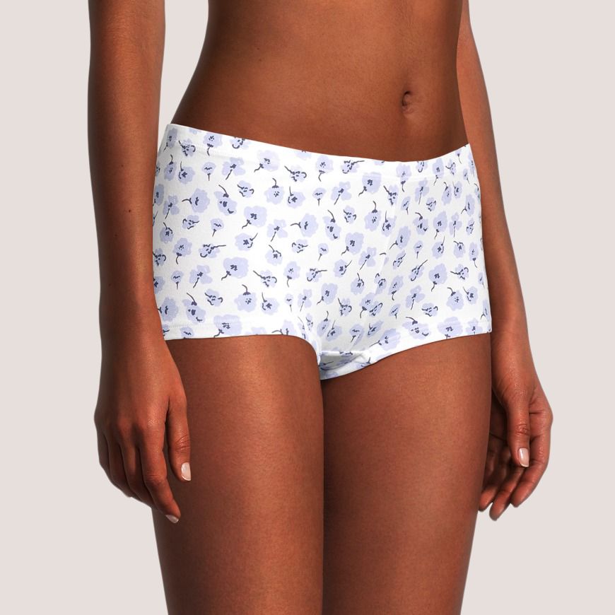 Denver Hayes Women's 3 Pack Cotton Stretch Boyshort Underwear