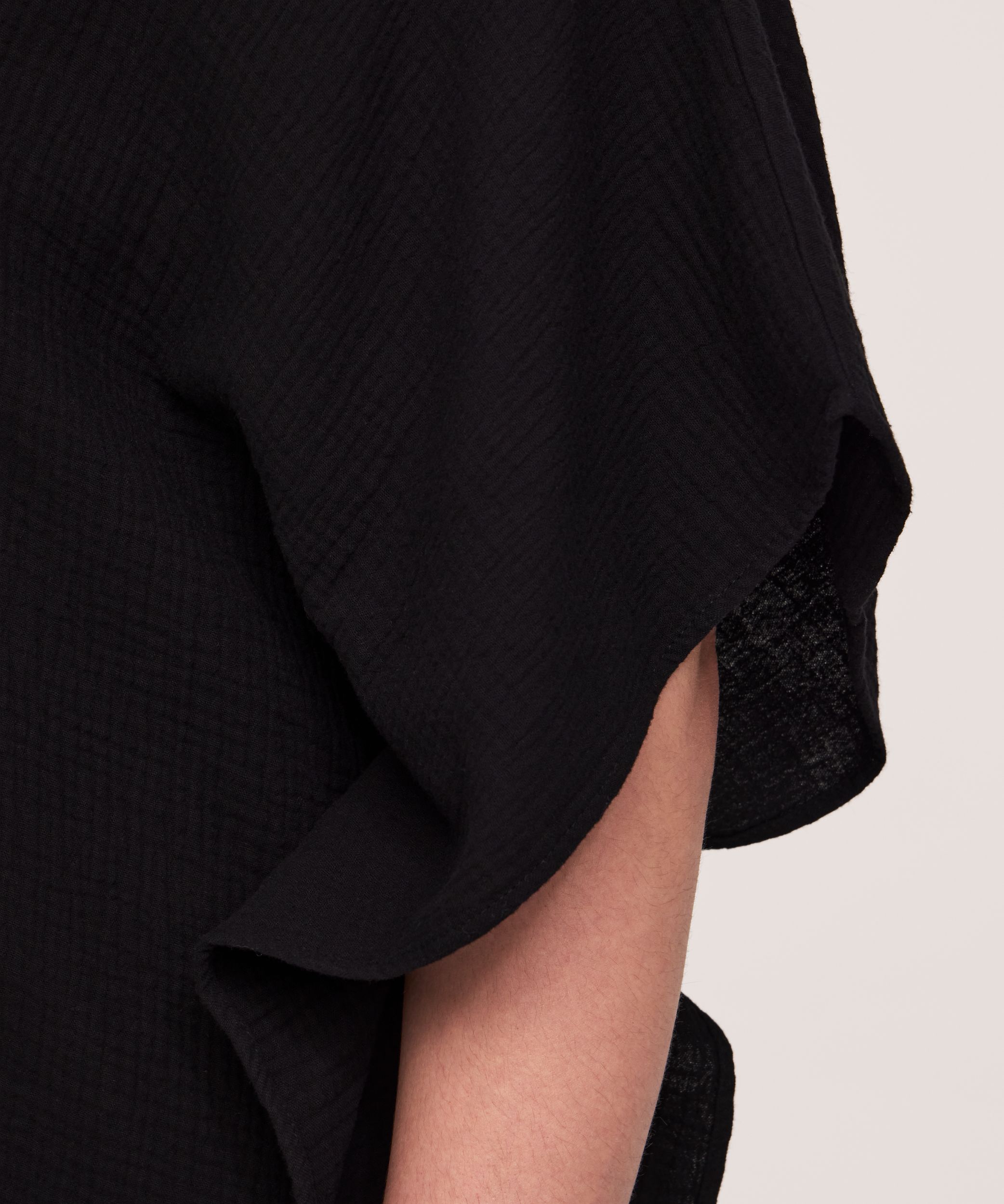 Foulard double couche de style ruana en mousseline avec élastique arrière pour femmes, Denver Hayes