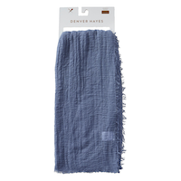 Foulard double couche en mousseline pour femmes, Denver Hayes Front_Flat