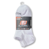 Chaussettes basses pour femmes, Skechers, paquet de 6&nbsp;paires Front_Flat
