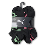 Chaussettes sport basses pour femmes, PUMA, paquet de 6 paires Front_Flat