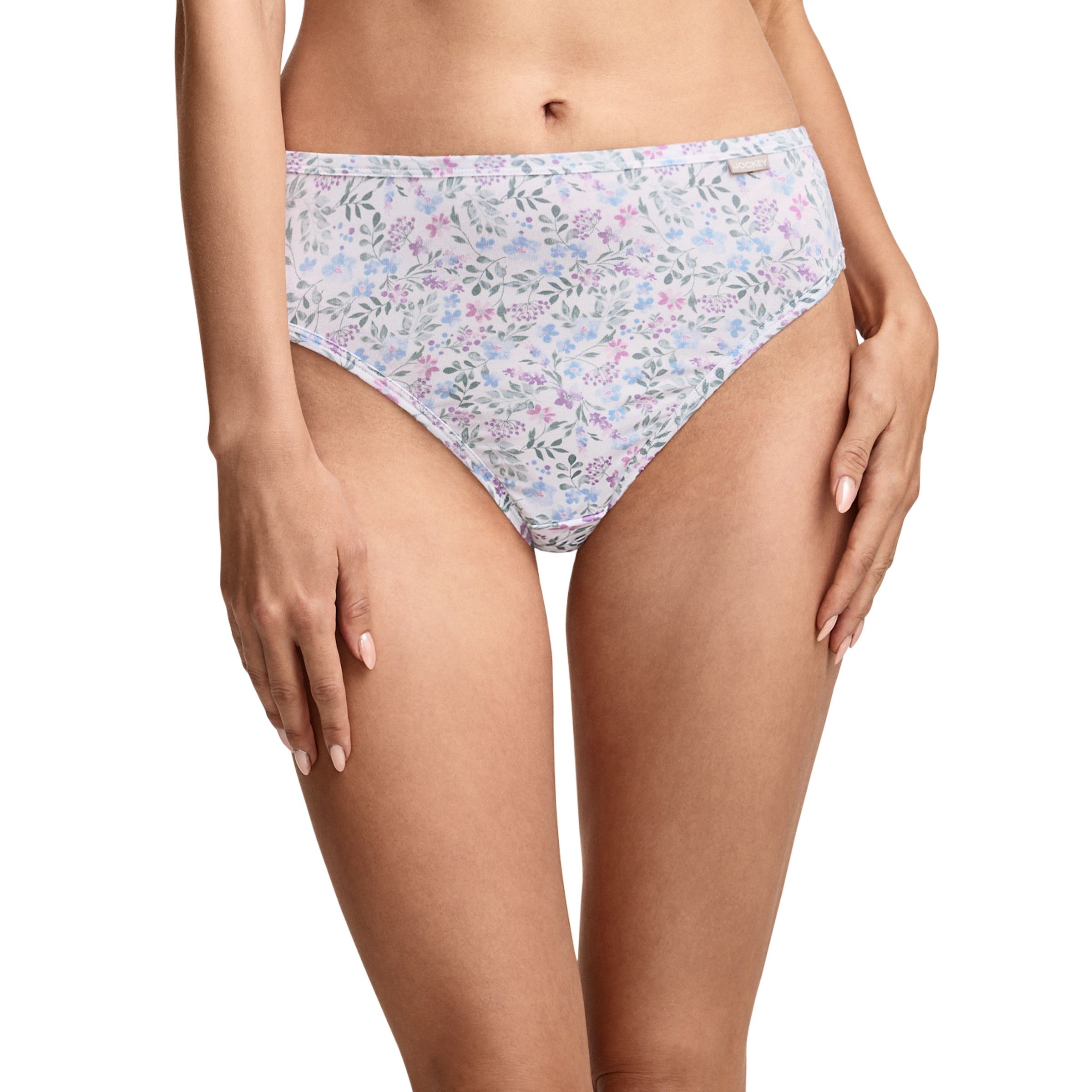 Jockey Women's 3 Pack Elance Supersoft French Cut Brief Underwear