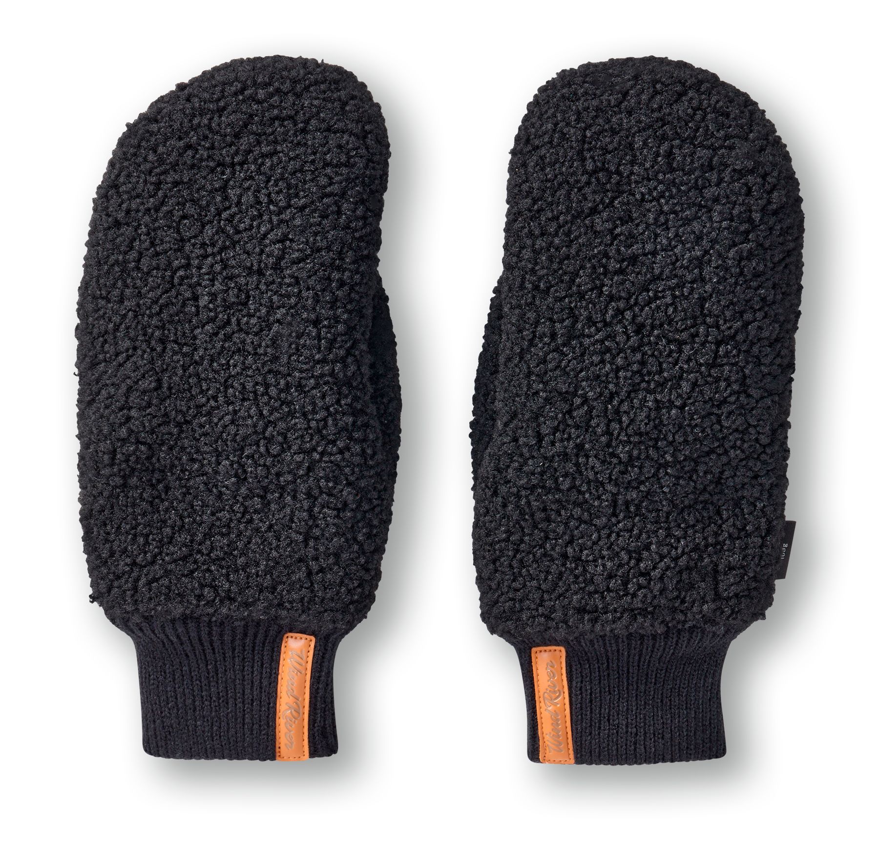WindRiver Women's T-Max Autumn Sherpa Mitts with Knit Cuffs