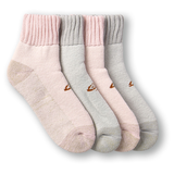 Copper Sole Women's 2 Pack T-MAX Brushed Quarter Socks Side_Right