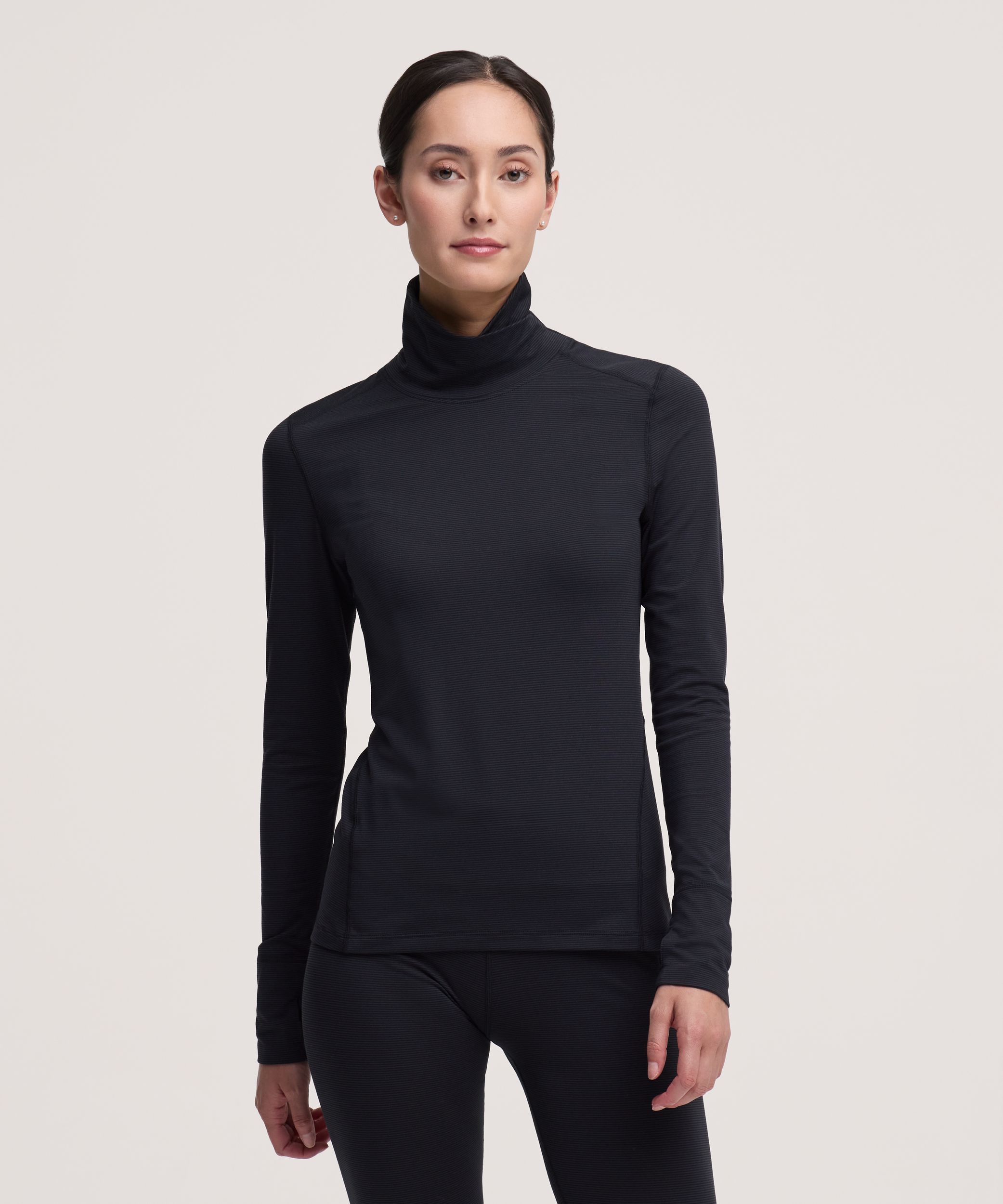 WindRiver Women's T-Max Microfibre Thermal Mock Neck Top