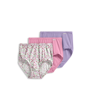Jockey Women's 3 Pack Elance BasicBrief Underwear