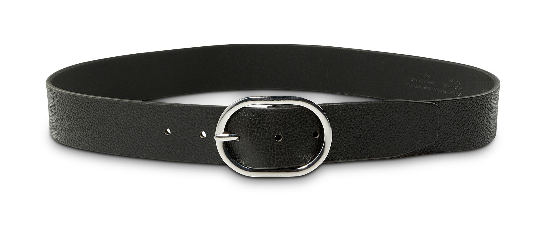 Denver Hayes Women's Oval Centre Bar with Burnished Edge Belt
