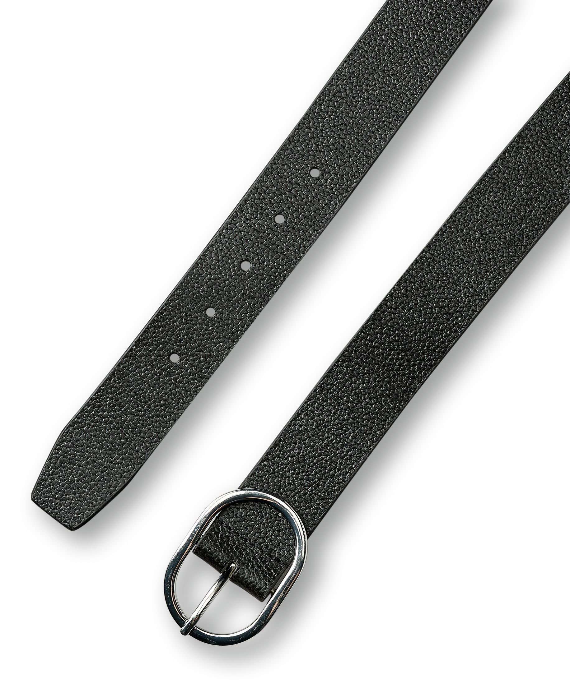 Denver Hayes Women's Oval Centre Bar with Burnished Edge Belt