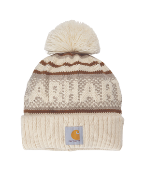 Carhartt Women's Cuffed Pom-Pom Beanie