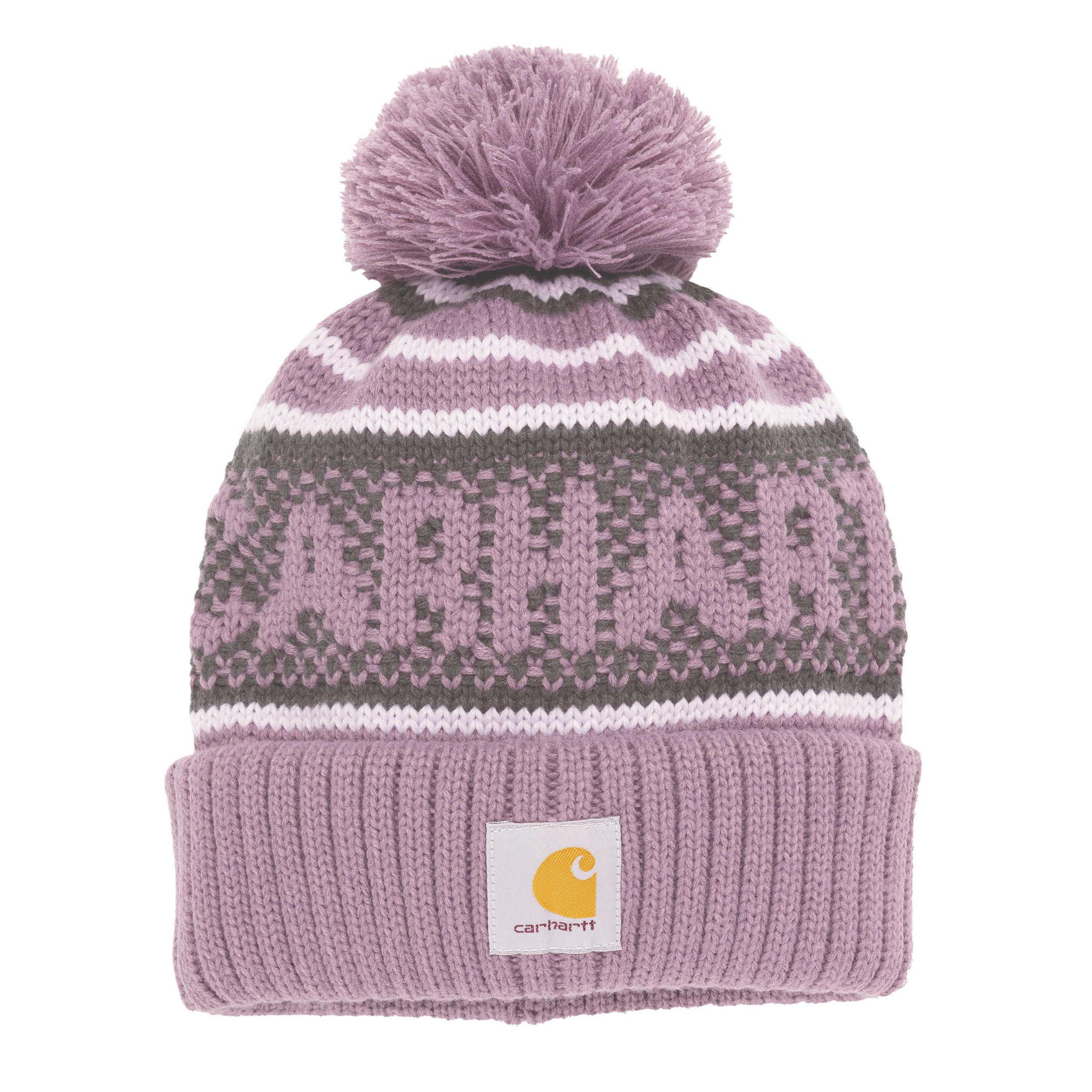 Carhartt Women's Cuffed Pom-Pom Beanie