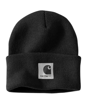 Bonnet à revers en tricot côtelé doublé en satin pour femmes, Carhartt