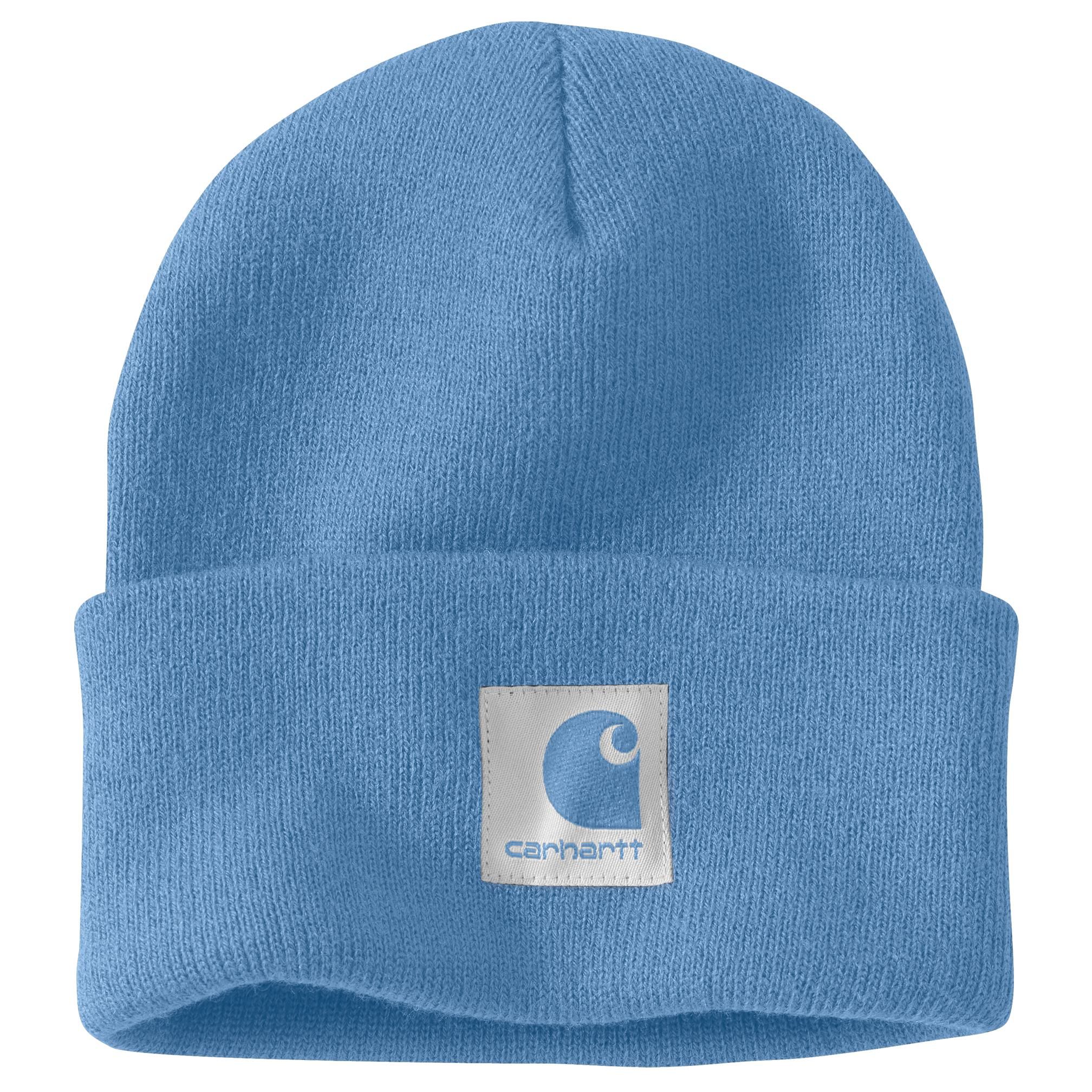 Bonnet à revers en tricot côtelé doublé en satin pour femmes, Carhartt