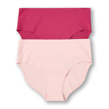 Denver Hayes Women's Perfect Fit Invisibles Brief 2pk Front_Flat