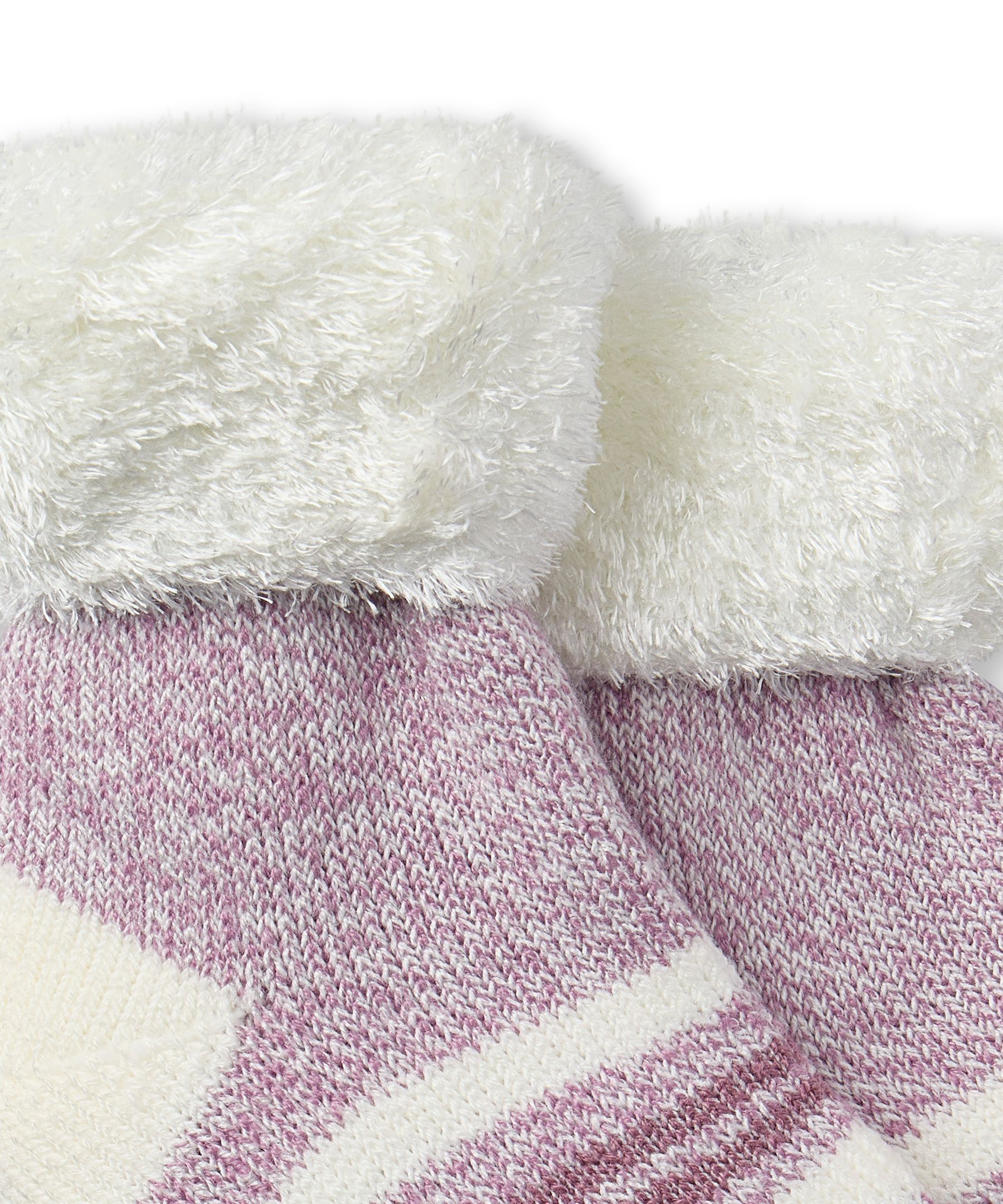 Chaussettes de maison avec revers en plumes et T-MAX Heat pour femmes, WindRiver