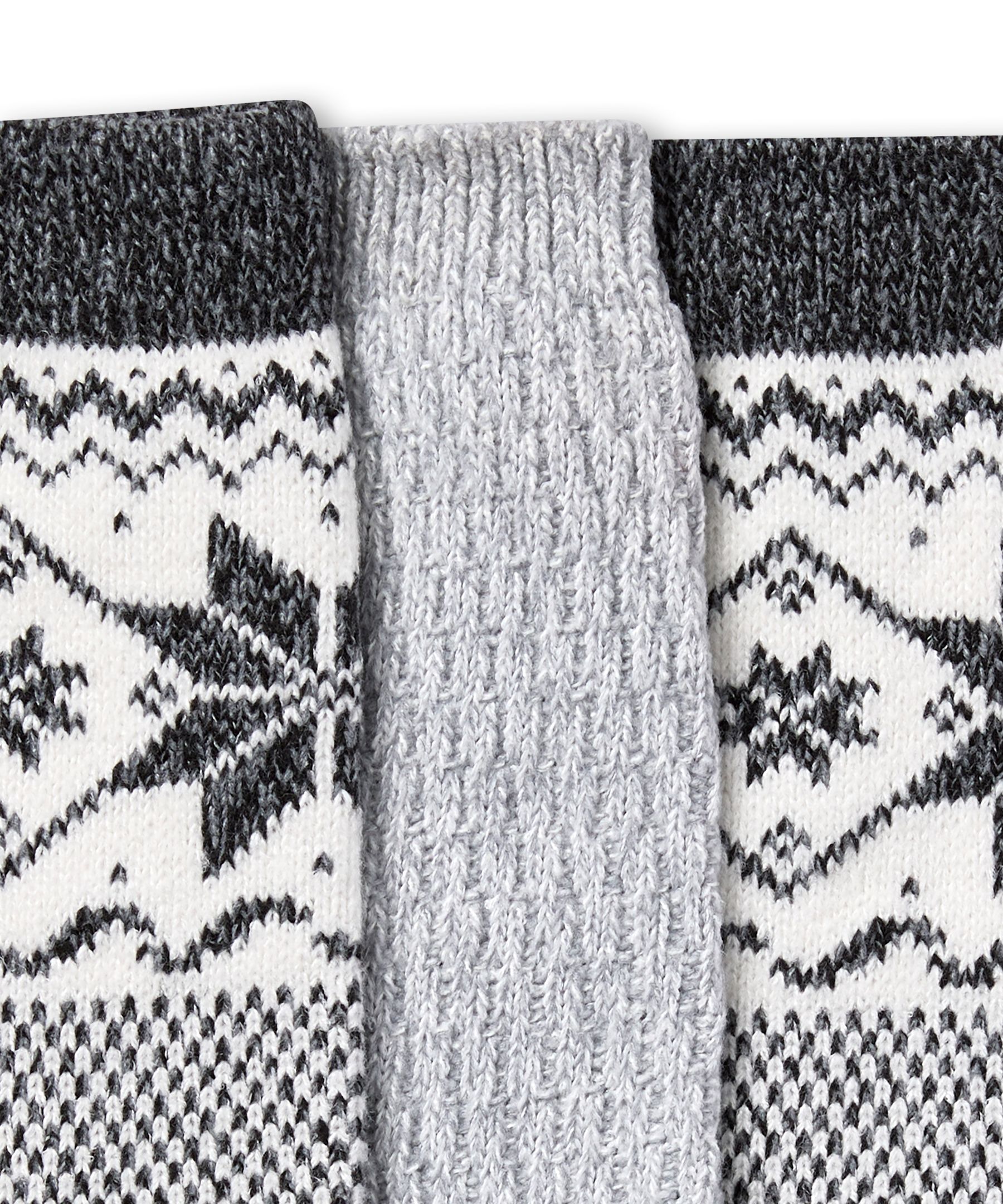 Chaussettes à motif de flocons de neige ultradouces pour femmes, Denver Hayes, paquet de 2&nbsp;paires