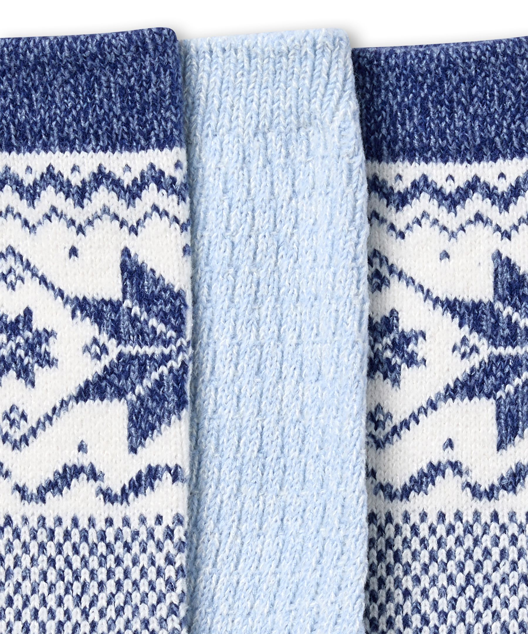 Denver Hayes Women's SuperSoft Snowflake Socks 2pk