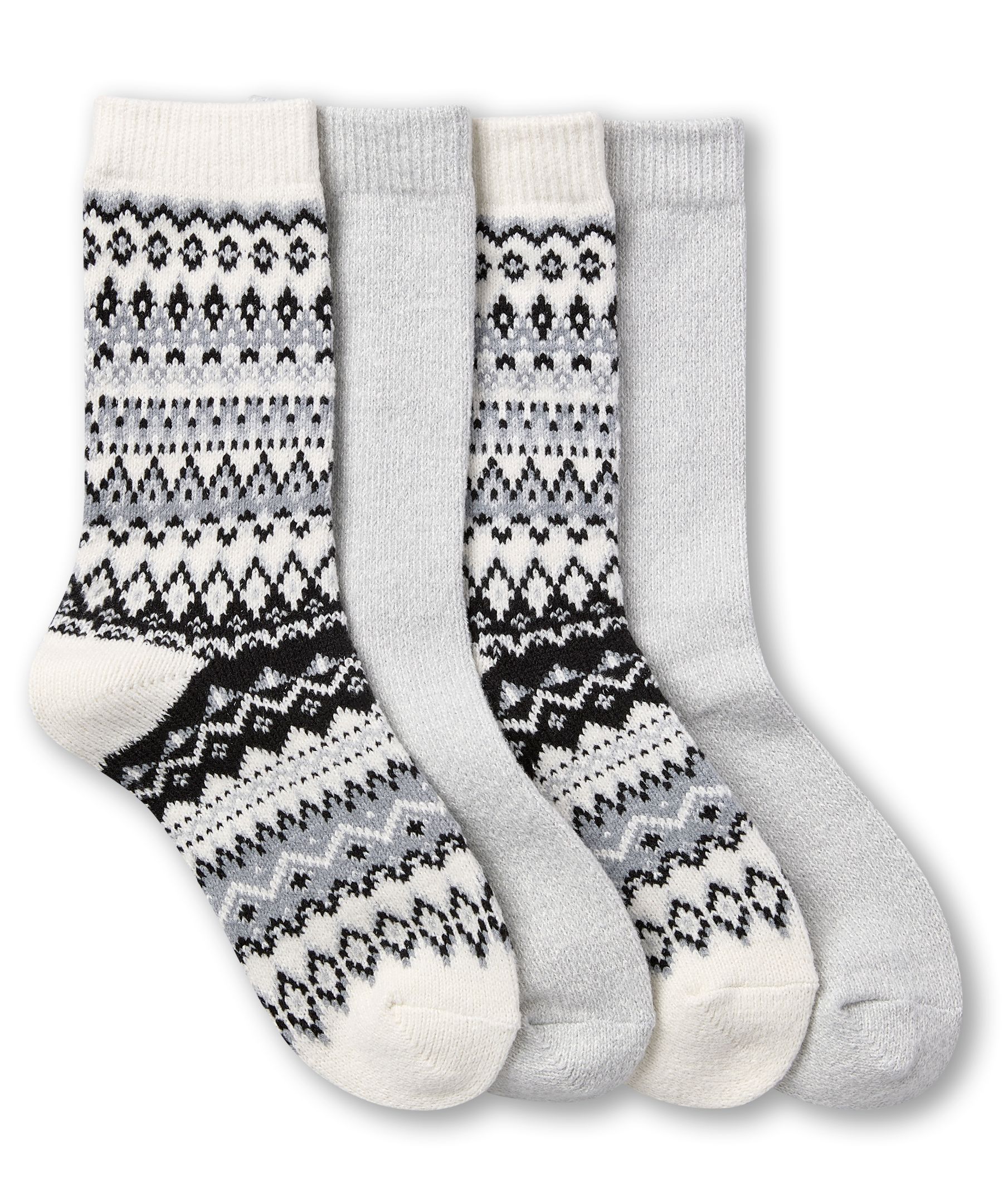 Denver Hayes Women's SuperSoft Nordic Socks 2pk