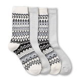 Denver Hayes Women's SuperSoft Nordic Socks 2pk Side_Right