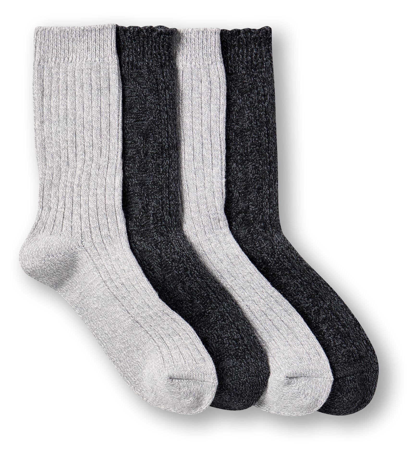 Denver Hayes Women's SuperSoft Cable Knit Socks 2pk