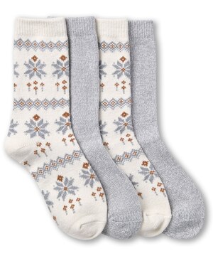 Denver Hayes Women's SuperSoft Nordic Crew Socks 2pk