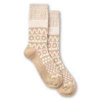 Mi-chaussettes à motif nordique ultradouces pour femmes, Denver Hayes
