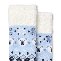 Chaussettes en tricot double ultradouces pour femmes, Denver Hayes