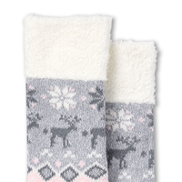 Chaussettes en tricot double ultradouces pour femmes, Denver Hayes