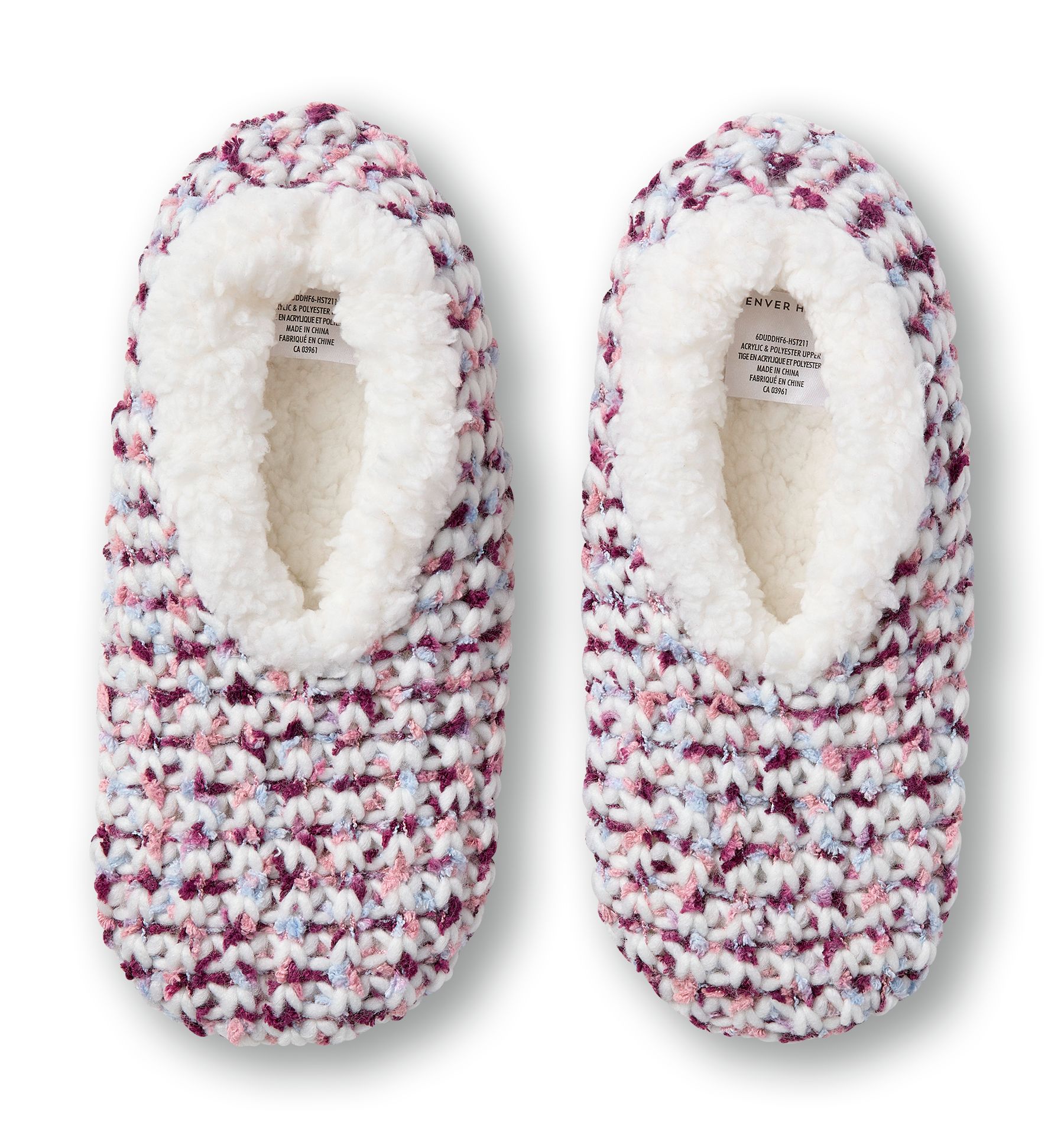 Chaussettes pantoufles ultradouces pour femmes, Denver Hayes