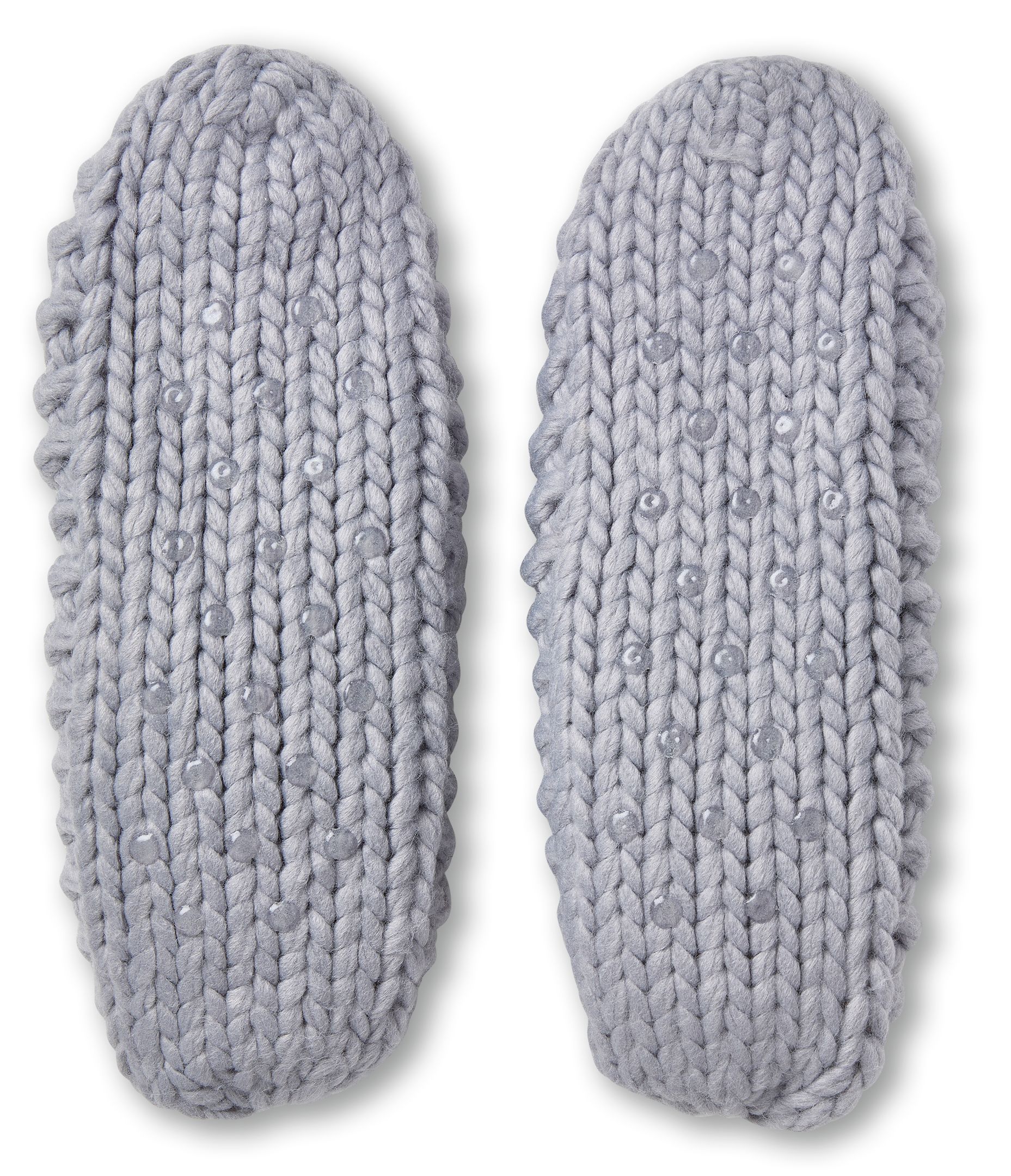Chaussettes pantoufles ultradouces en tricot épais avec pompons pour femmes, Denver Hayes
