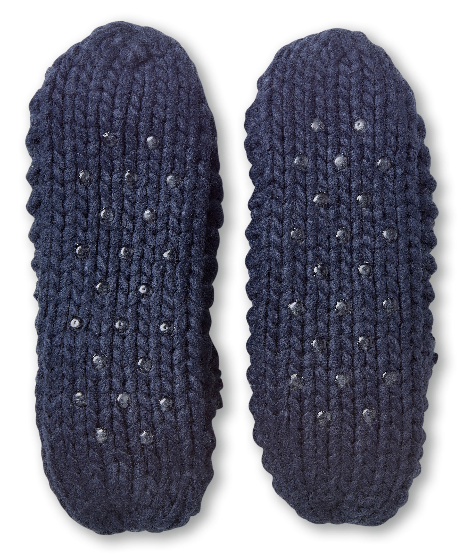 Chaussettes pantoufles ultradouces en tricot épais avec pompons pour femmes, Denver Hayes