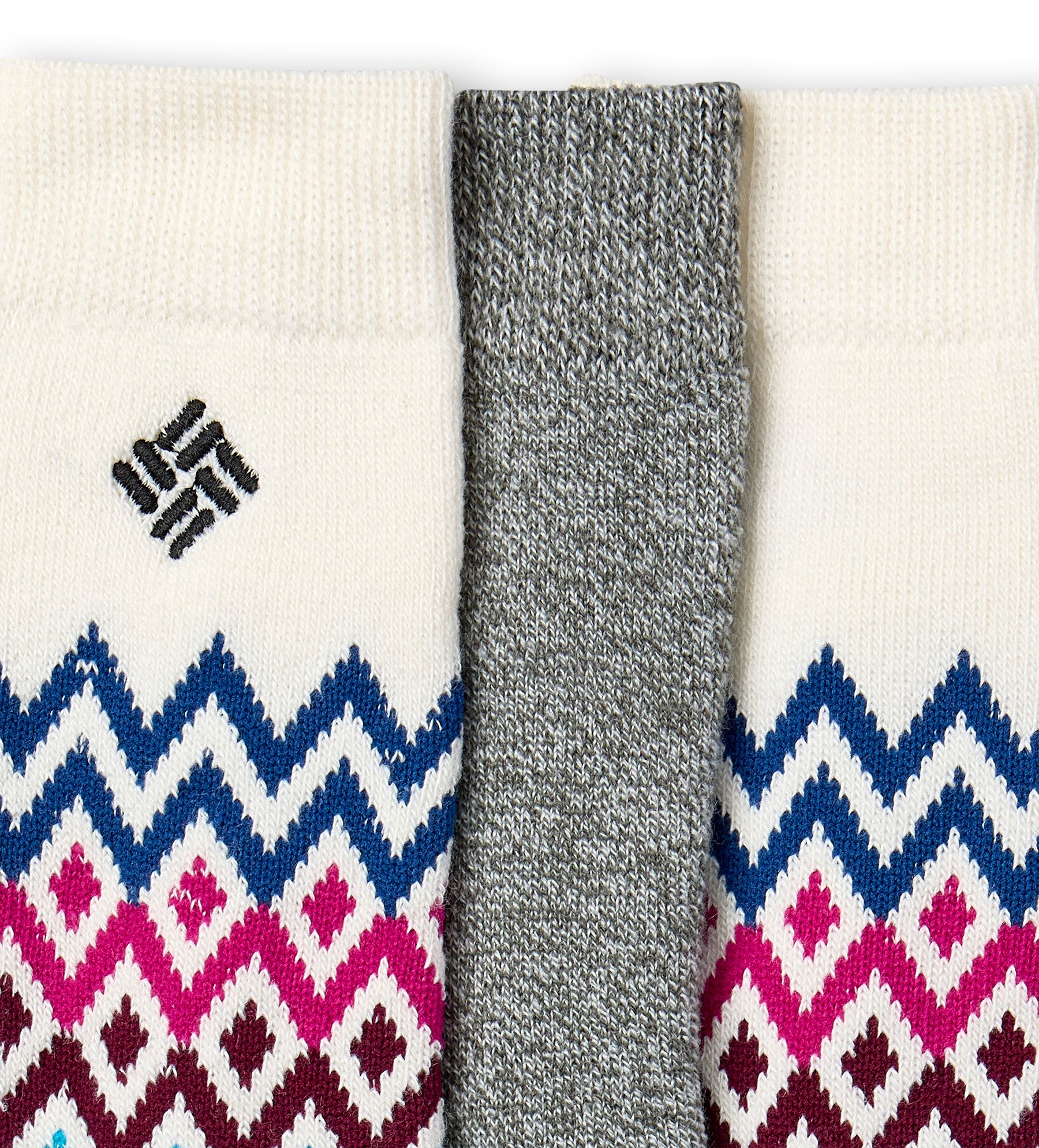 Columbia Women's Thermal Zigzag Socks 2-pk